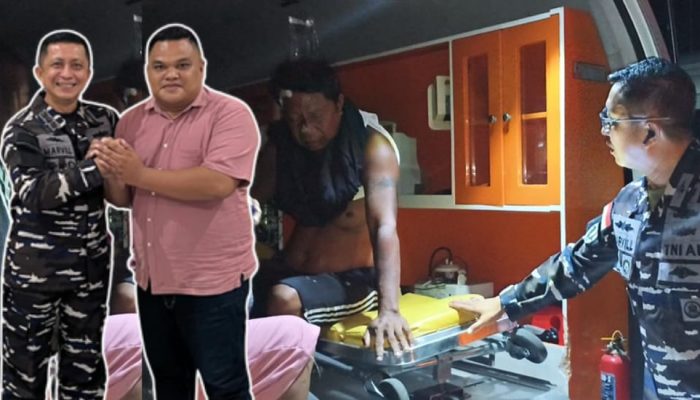 Mario Mamuntu Apresiasi Sinergi TNI AL–Polri Selamatkan ABK KM Anaiah Terbakar di Perairan Maluku