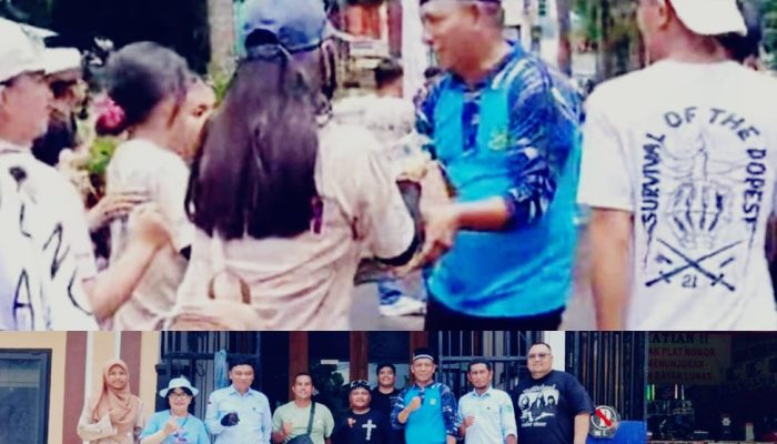 Ranang Ranti Pimpin Pemuda BKPRMI Berbagi untuk Remaja GMIM di Pawai Paskah Bitung